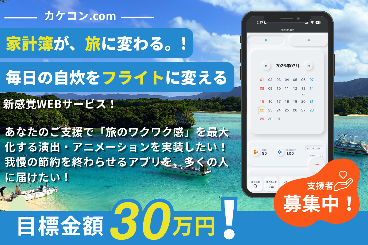 クラウドファンディング挑戦中